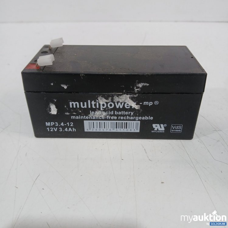Artikel Nr. 472169 Artikel Nr. 472169: multipower mp MP3.4-12 12V 3.4Ah Bleiakku
