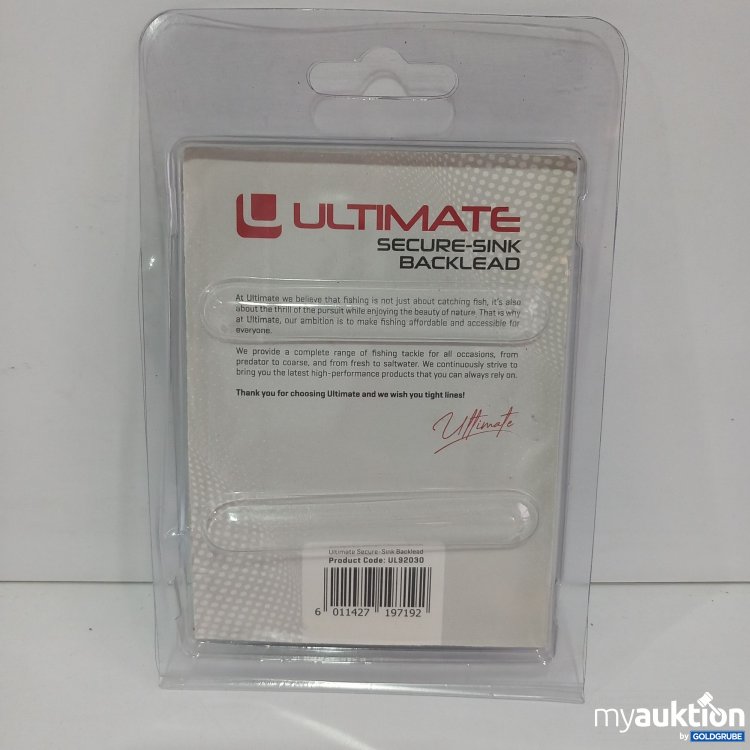 Artikel Nr. 521169 Artikel Nr. 521169: Ultimate Secure Sink Backlead Art Nr. UL92030