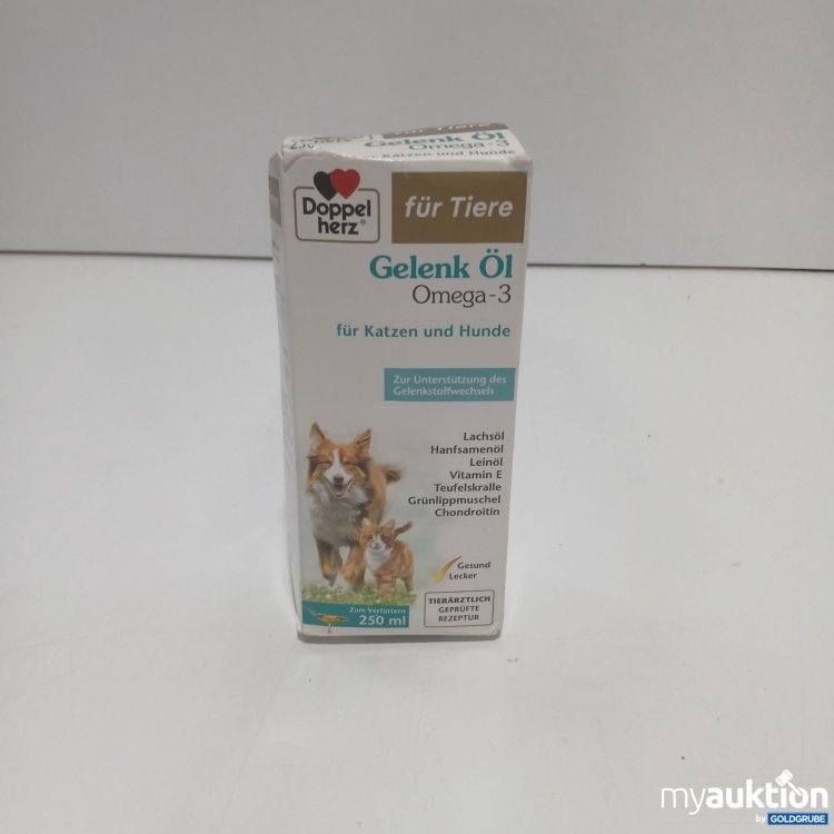 Artikel Nr. 868169: Doppelherz für Tiere Gelenk Öl Omega-3 250ml