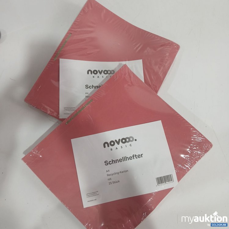 Artikel Nr. 874169: Novooo Basic Schnellhefter A4 Rot 50 Stk