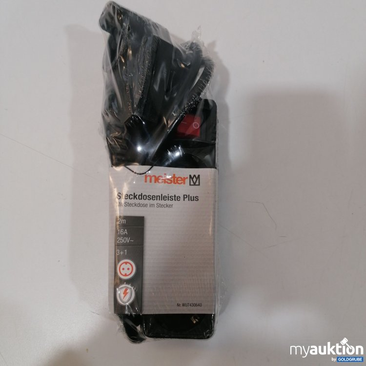 Artikel Nr. 896169: Meister Steckdosenleiste Plus 