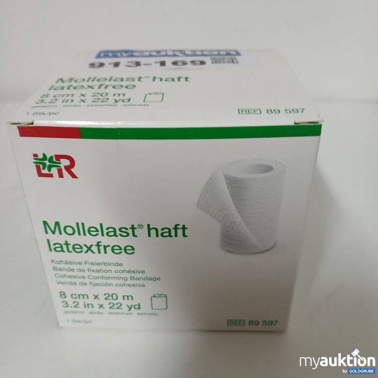 Artikel Nr. 913169: Mollelast haft latexfree 8 cm x 20 m