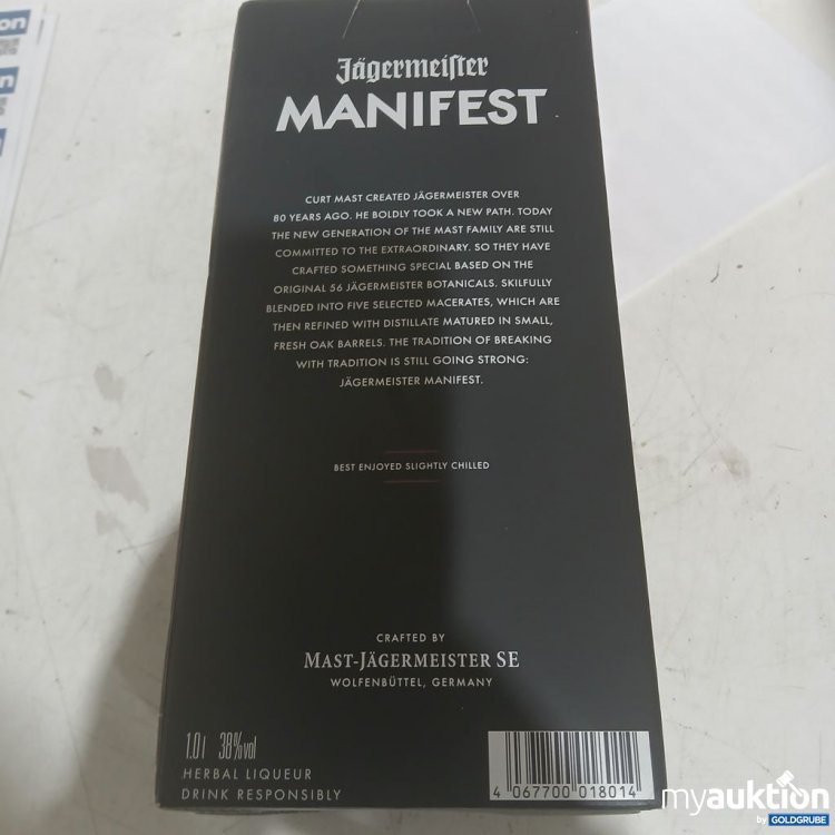 Artikel Nr. 969169: Jägermeister Manifest Travellers Edition