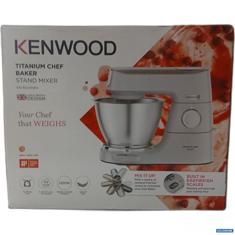 Artikel Nr. 972169 Artikel Nr. 972169: Kenwood Titanium Chef Baker Stand Mixer Model KVC65.001WH, Art.No. 0578494
