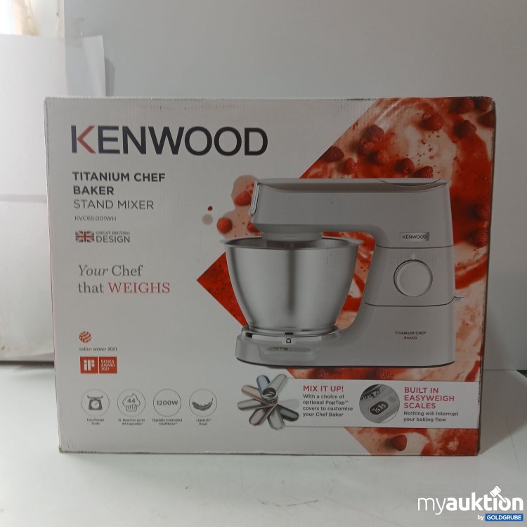 Artikel Nr. 972169 Artikel Nr. 972169: Kenwood Titanium Chef Baker Stand Mixer Model KVC65.001WH, Art.No. 0578494
