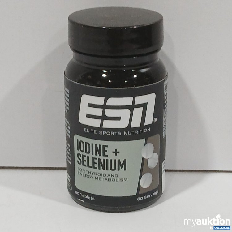 Artikel Nr. 973169: ESN Iodine + Selenium 60 Tablets 15g