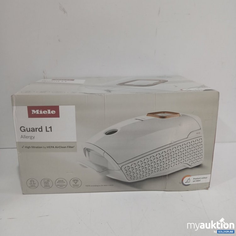 Artikel Nr. 465170 Artikel Nr. 465170: Miele Guard L1 Allergy Staubsauger SUFF0 PowerLine Brillantweiß