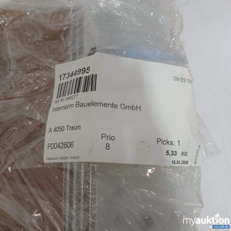 Artikel Nr. 466170 Artikel Nr. 466170: Internorm Bauteil 5,33 kg