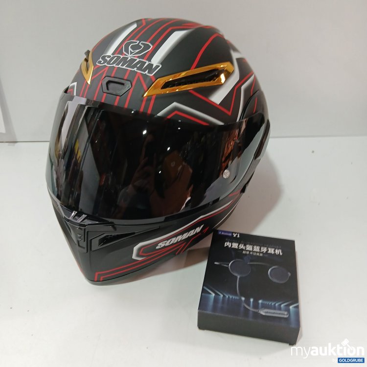 Artikel Nr. 854170 Artikel Nr. 854170: Solange Motorradhelmi mit Bluetooth Headset