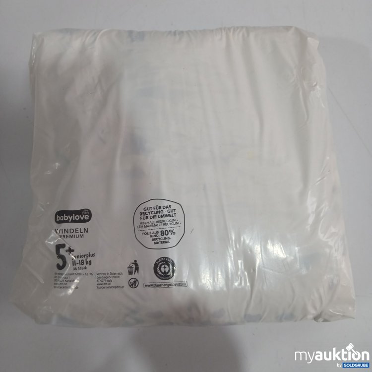 Artikel Nr. 874170 Artikel Nr. 874170: Babylove Windeln Premium 5+ 11-18kg 34Stk