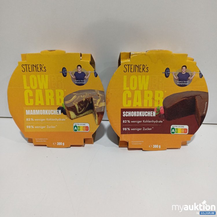 Artikel Nr. 890170: Steiner's LowerCarb diverse Kuchen 2x300g