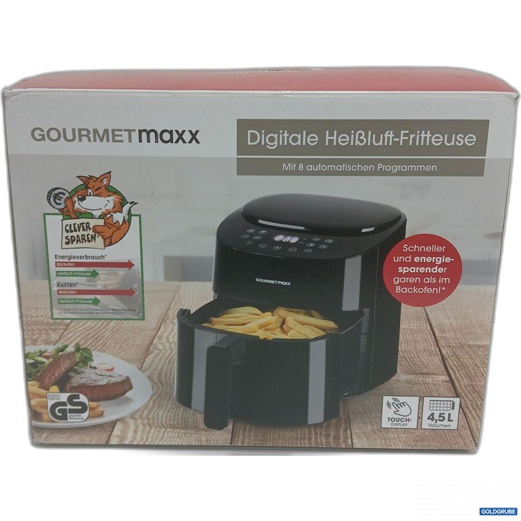 Artikel Nr. 915170: Gourmet Maxx Digitale Heißluft-Fritteuse 4,5l