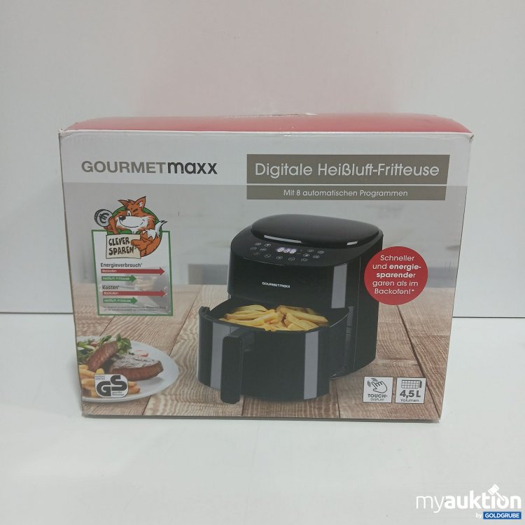 Artikel Nr. 915170: Gourmet Maxx Digitale Heißluft-Fritteuse 4,5l