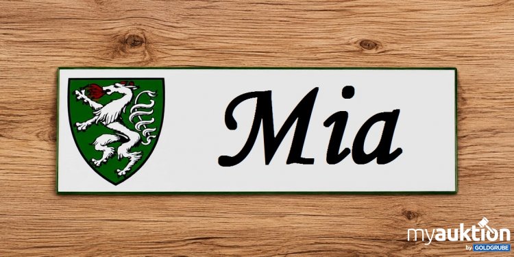 Artikel Nr. 937170: Blechschild 