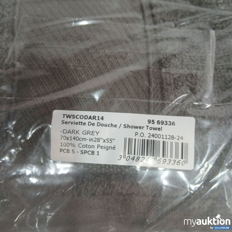 Artikel Nr. 939170 Artikel Nr. 939170: Tommy Hilfiger Handtuch Duschtuch dark grey 70x140cm