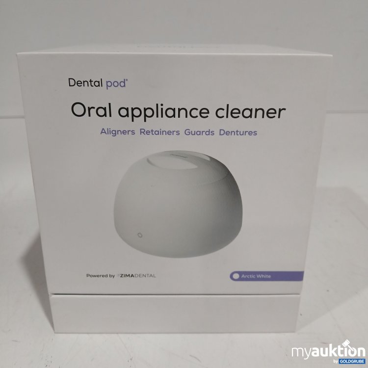 Artikel Nr. 960170: Dental pod Oral appliance cleaner arctic white 