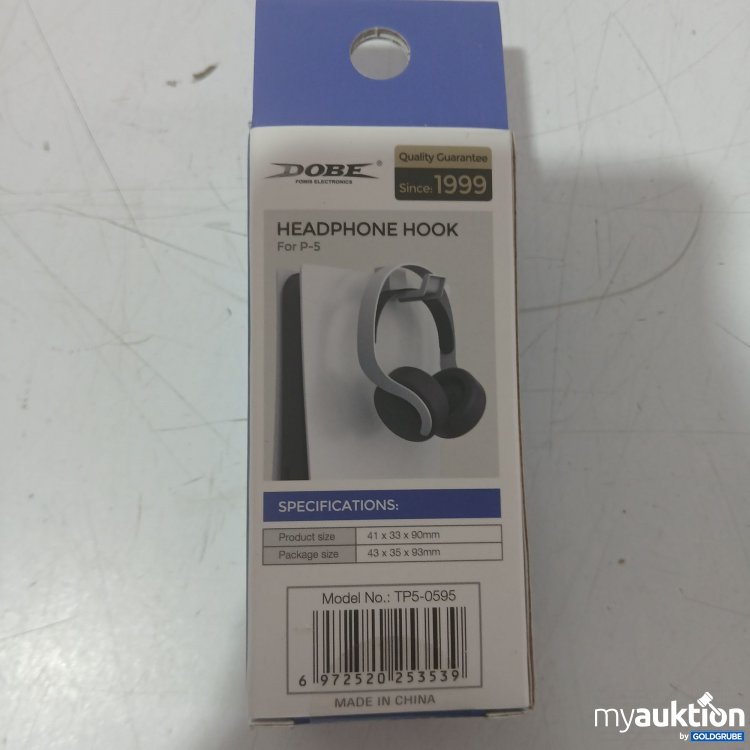 Artikel Nr. 989170 Artikel Nr. 989170: Dobe Headphone Hook für P-5