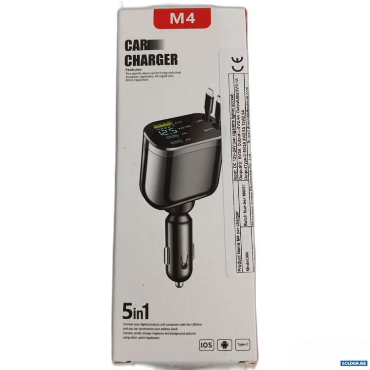 Artikel Nr. 996170 Artikel Nr. 996170: Car Charger 5in1