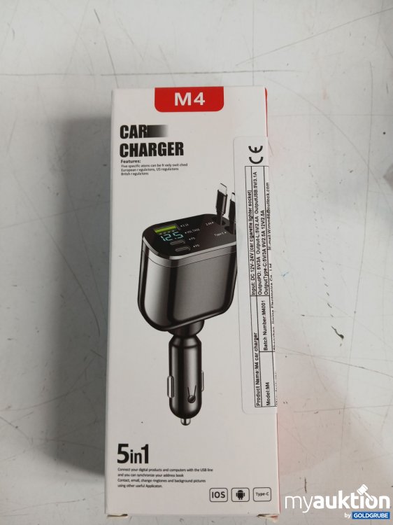 Artikel Nr. 996170 Artikel Nr. 996170: Car Charger 5in1