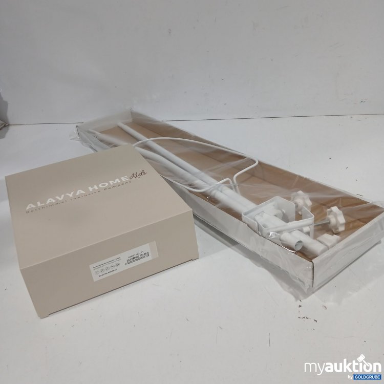 Artikel Nr. 442171: Alavya Home Betthimmel XL Pompom beige + Himmelstange 1200x200cm 