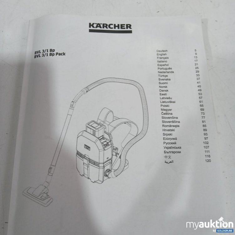 Artikel Nr. 443171: Kärcher BVL 3/1Bp Anniversary Edition 