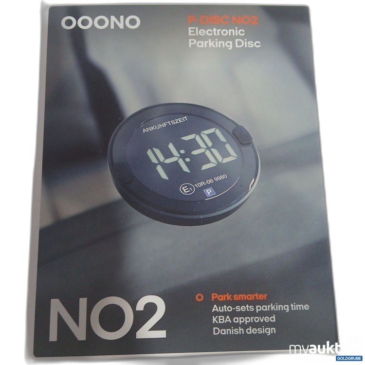 Artikel Nr. 445171 Artikel Nr. 445171: Ooono NO2 Electronic Parking Disc P-DISC NO3