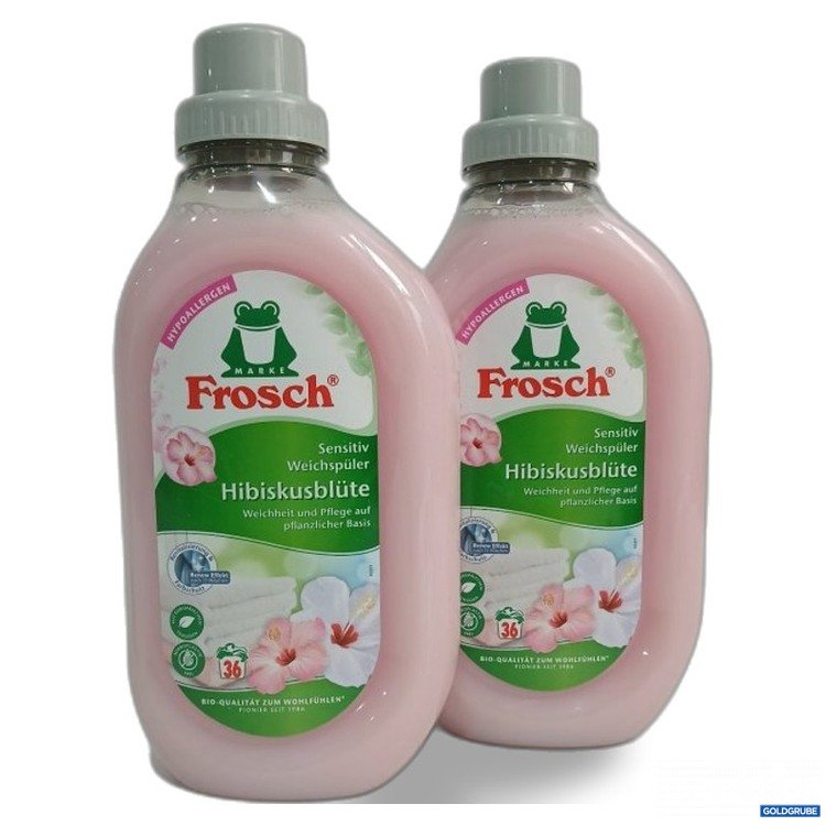 Artikel Nr. 467171 Artikel Nr. 467171: Frosch Sensitiv Weichspüler Hibiskusblüte 36 WL