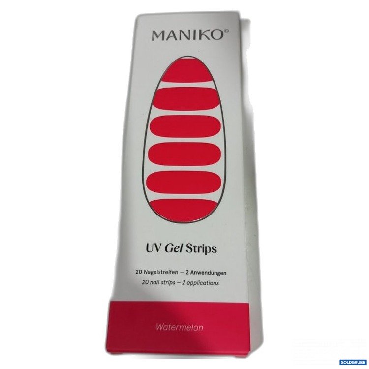 Artikel Nr. 470171 Artikel Nr. 470171: MANIKO UV Gel Strips 20 Nagelstreifen Watermelon