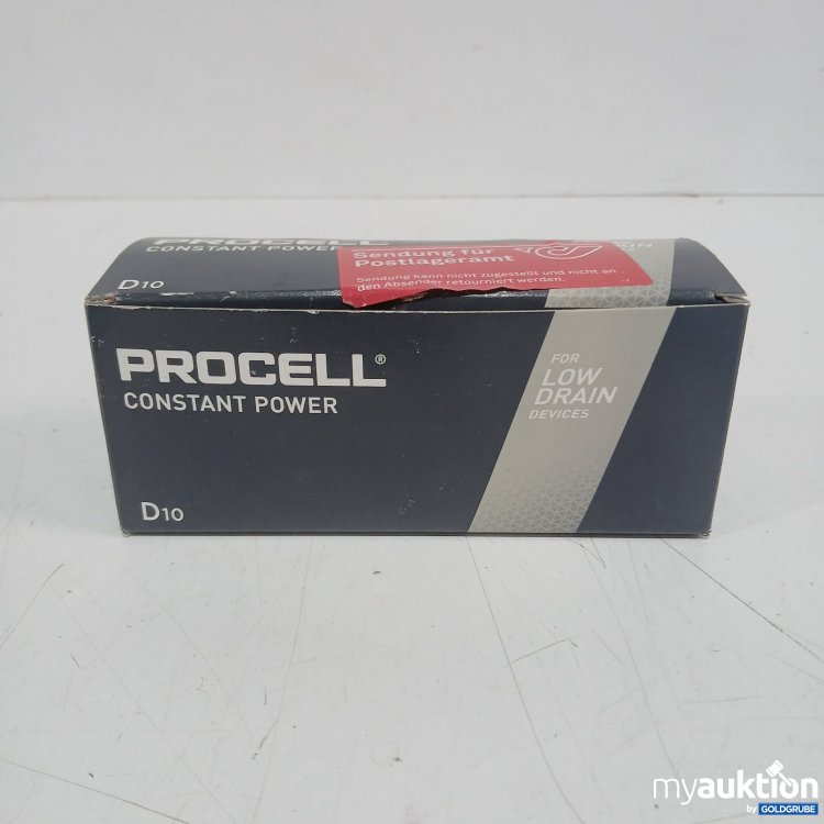 Artikel Nr. 472171 Artikel Nr. 472171: Procell D10 Alkaline Batterie 1,5 V LR20 Mono 10stk