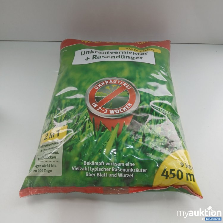 Artikel Nr. 834171 Artikel Nr. 834171: Wolf Garten Unkrautvernichter + Rasendünger 9kg