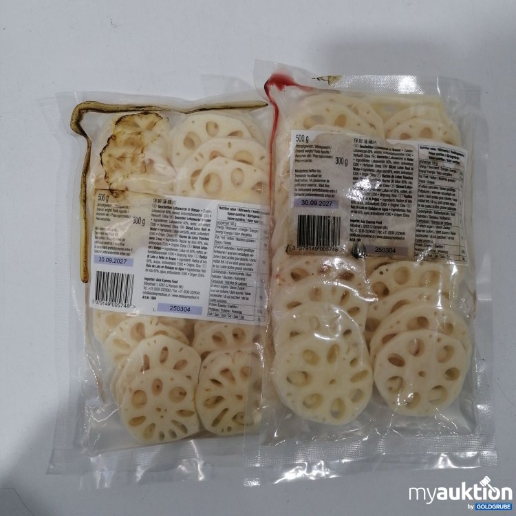 Artikel Nr. 875171: Lotuswurzel in Wasser 2x500g