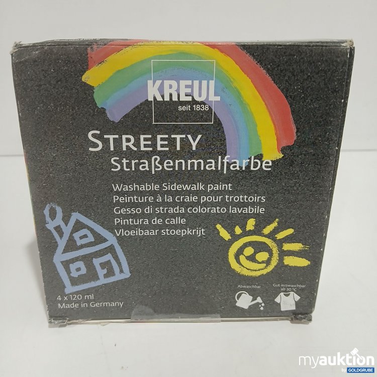 Artikel Nr. 882171: Kreul Streety Straßenmalfarbe 4x120ml 