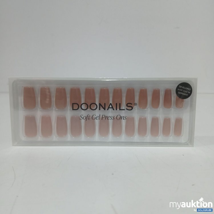 Artikel Nr. 886171: Doonails Soft Gel Press Ons Espresso Short Coffin NA4924 30 Nägel in 15 Größen