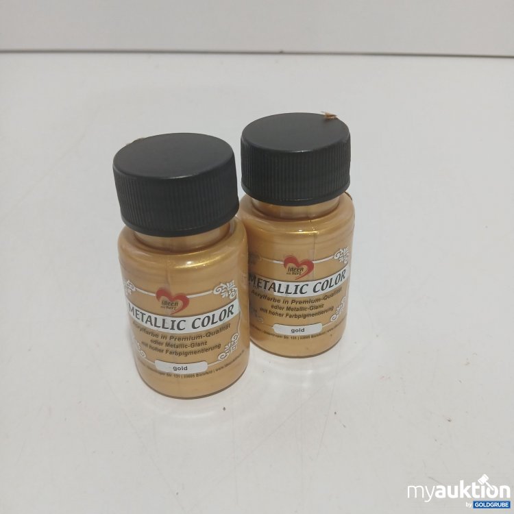 Artikel Nr. 911171: Ideen Metallic Color Gold 2x50ml