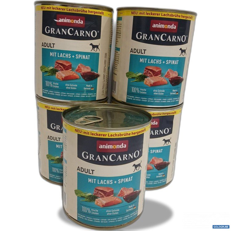 Artikel Nr. 917171 Artikel Nr. 917171: Animonda GranCarno Adult Lachs+Spinat 5×800G