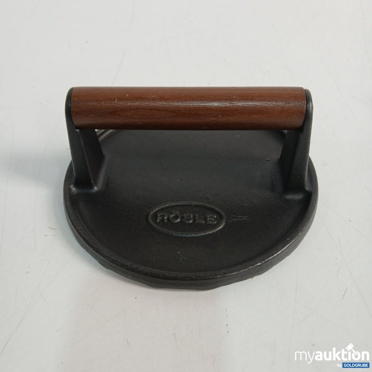 Artikel Nr. 920171: Rösle Grillpresse mit Holzgriff