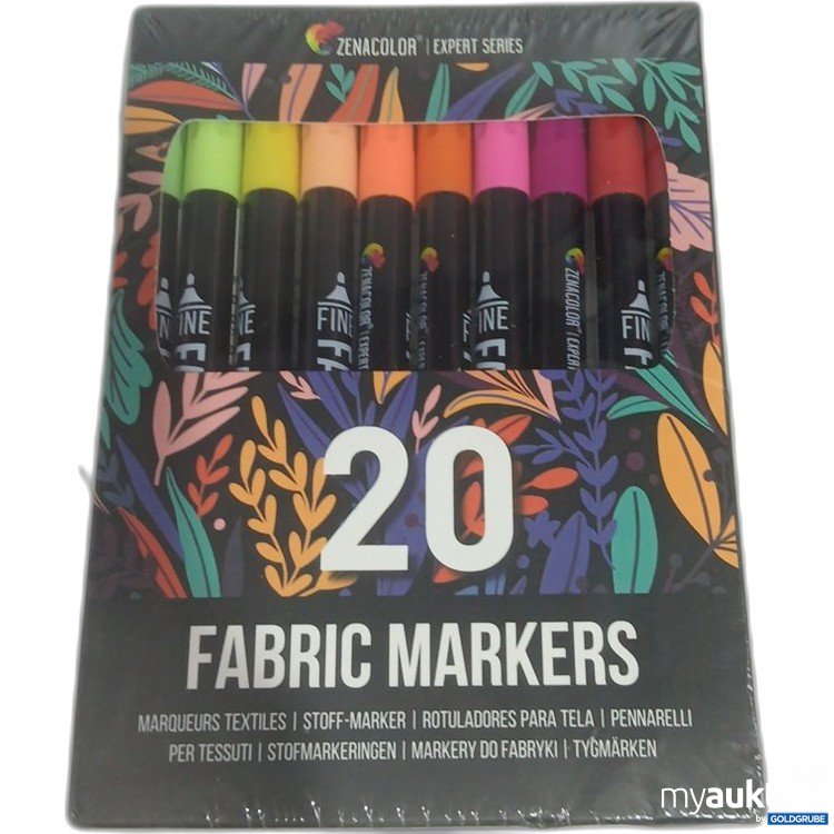 Artikel Nr. 932171 Artikel Nr. 932171: Zenacolor Fabric Markers 20 Stück