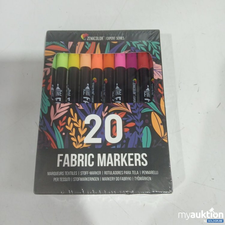 Artikel Nr. 932171 Artikel Nr. 932171: Zenacolor Fabric Markers 20 Stück