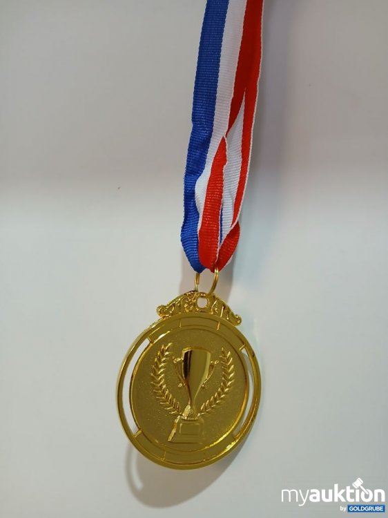 Artikel Nr. 938171 Artikel Nr. 938171: Goldmedaille mit Band 12er Set