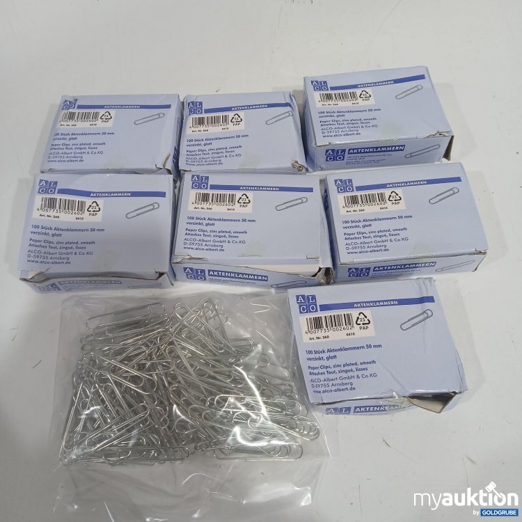 Artikel Nr. 951171: Aktenklammern 50mm 