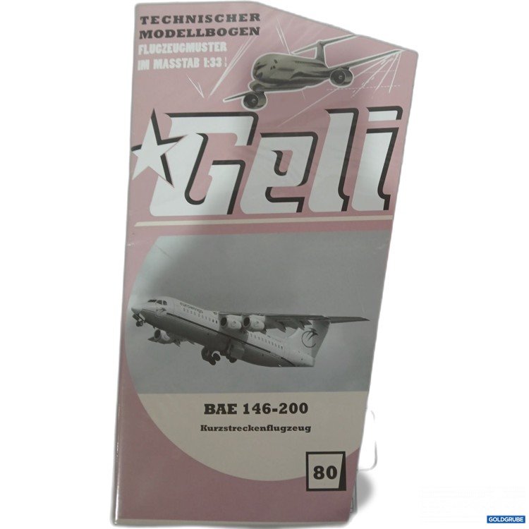 Artikel Nr. 995171 Artikel Nr. 995171: GELI Technischer Modellbogen Bae 146-200