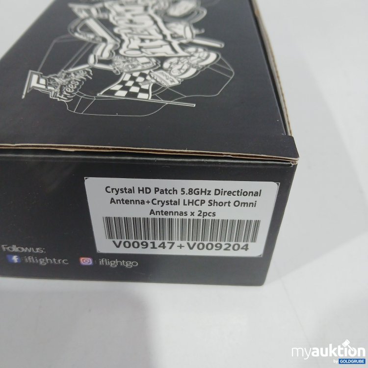 Artikel Nr. 438172: Iflight Crystal HD Patch 5.8GHz Directional Antenna+Crystal LHCP Short Omni