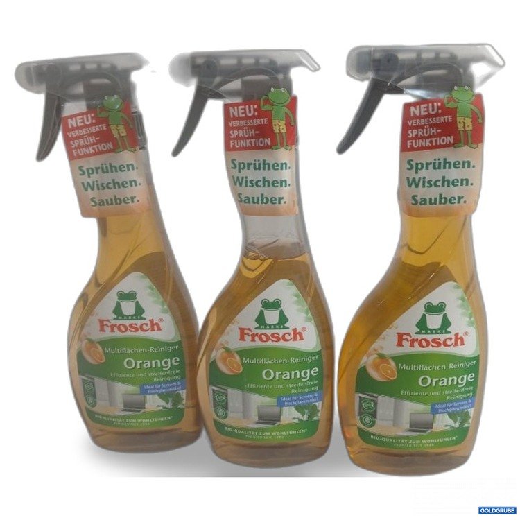 Artikel Nr. 462172 Artikel Nr. 462172: Frosch Multiflächen-Reiniger Orange Spray je 500ml