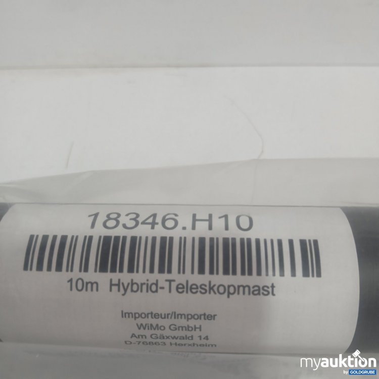 Artikel Nr. 466172 Artikel Nr. 466172: 10 m Hybrid-Teleskopmast