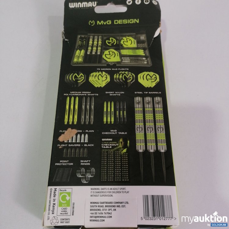 Artikel Nr. 786172 Artikel Nr. 786172: Winmau MvG Ultimate Gift Set