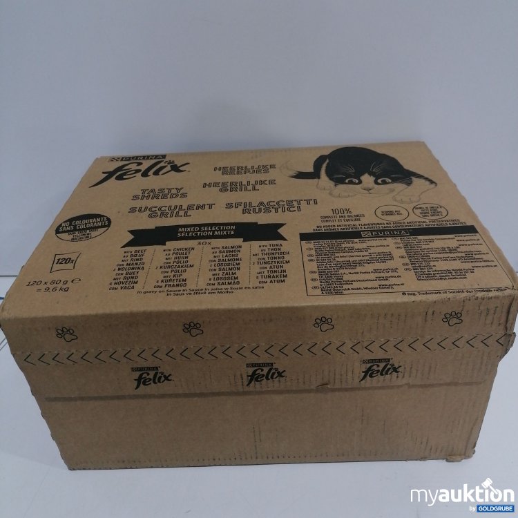 Artikel Nr. 878172 Artikel Nr. 878172: Felix Katzenfutter 120×80g