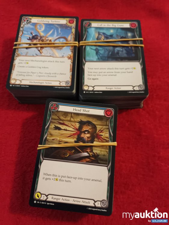 Artikel Nr. 907172: 300 Flesh and Blood Sammelkarten 