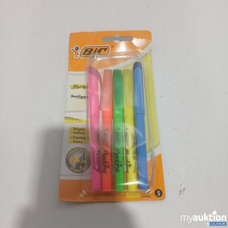 Artikel Nr. 911172 Artikel Nr. 911172: Bic Textmarker 5x