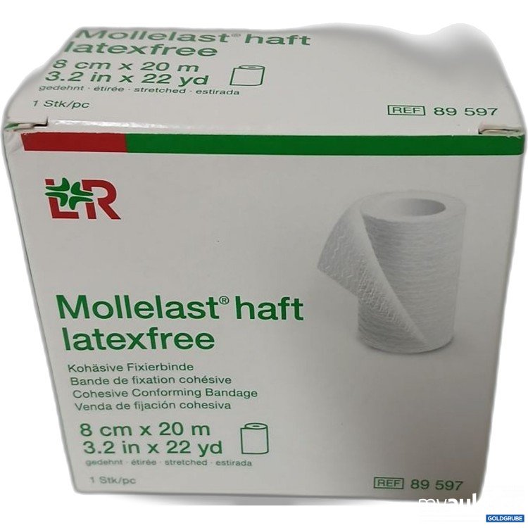 Artikel Nr. 913172: Lohmann & Rauscher Mollelast haft latexfree 8 cm x 20 m