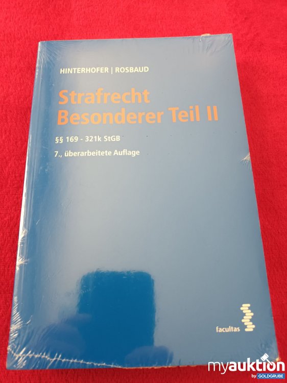 Artikel Nr. 923172: Originalverpackt, Strafrecht Besonderer Teil 2